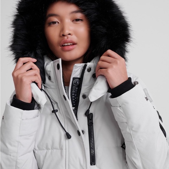 NWT Superdry Premium Down Rescue Jacket XS - Picture 2 of 6